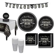 Vintage Dude Party Kit